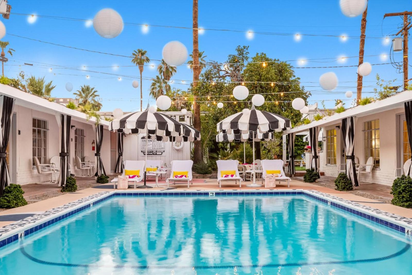 Hotel Poolside Architectural Escape Stunning Views Palm Springs Exterior foto